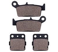 Cyleto Front and Rear Brake Pads for CR80 CR80R CR80RB Expert 1992-2002 / CR85 CR85R CR85RB Expert 2003 2004 2005 2006 2007