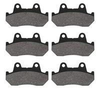 Cyleto Front and Rear Brake Pads for GL1200 Goldwing 1200 1984 1985 1986