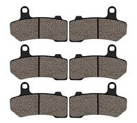 Cyleto Front and Rear Brake Pads for HARLEY DAVIDSON FLHR Road King 2008-2017 / FLHRC Road King Classic 2008-2017
