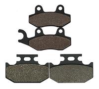 Cyleto Front and Rear Brake Pads for Suzuki DR350 DR 350 DR350SE 1990-1997 DR 250 1990-1995 RMX 250 1989-1993 RM 125/250 1989-1991