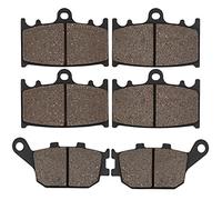 Cyleto Front and Rear Brake Pads for SV1000 SV 1000 2003 2004 2005 2006 2007