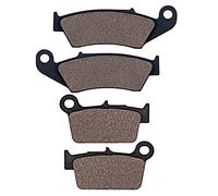 Cyleto Front and Rear Brake Pads for YAMAHA YZ 125 2003-2007 WR 250 F 2003-2013 YZ 250 2003-2007 WR 450 F 2003-2015 YZ 450 F 2003-2007