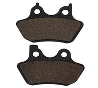 Cyleto Front & Rear Brake Pads for Harley Davidson FLHR FLHRI Road King 2000-2007 FLHRS FLHRSI Road King Custom FLHRCI Road King Classic 2000-2007