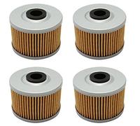 Cyleto Oil Filter ATV For Honda TRX700XX TRX700 XX 2008-2009 POLARIS OUTLAW 500 PREDATOR 500 03-07(Pack of 4)