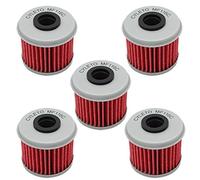 Cyleto Oil Filter for CRF250R CRF 250R 2004-2016/CRF250X CRF 250 X 2004 2005 2006 2007 2008 2009 2012 2013 2014 2015 2016 (Pack of 5)