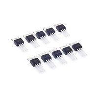 Cylewet 10Pcs RFP30N06LE 30A 60V 0.047Ohm Logic Level N-Channel Power Mosfet TO-220 ES for Arduino (Pack of 10) CYT1047