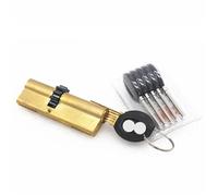 Cylinder 11 Teeth Gear Door Lock Core Safety Brass Double Spring Super with AB Keys(95mm(40-55))