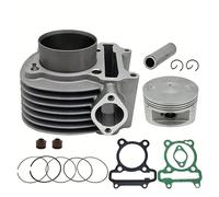 Cylinder 61mm Big Bore Cylinder Set For SYM For Symphony Sr 125 For Orbit125 For Jet 4 GR125 XS125T XS125T-17 12100-ARA-000 For ARA Piston Kit
