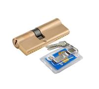 Cylinder AB Key Anti-Theft Lock Biased Entrance Brass(85mm(32.5x52.5))
