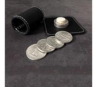 Cylinder and Coins - Close Up Trick / Magic Trick / Magic Props / Party Trick / Magic Gimmick (Standard Set)