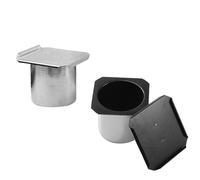 Cylinder Bread Pan Loaf Tin with Lid, Non-Stick Toast Bakeware, Round Small Toast Cake Mold for Baking Homemade Bread