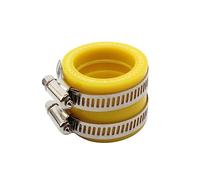 Cylinder Carburetor Motorcycle Carburetor Adapter Inlet Intake Pipe Rubber 33Mm 35Mm 40Mm For Mikuni For Oko For Koso For Pwk Color : Yellow, Size : 40Mm