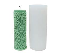 Cylinder Carved SIlicones Molds for Making Embossed for Making Soap Room Decorations Butterfly