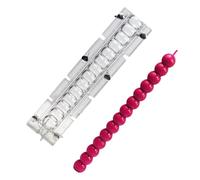 Cylinder Column Shaper - Special Spherical Rod Wax Forming Kit, Robust Layered Stack Mold, Novelty Crafting Polymer Reusable Item | Resilient Artistic Material Supply for Creation