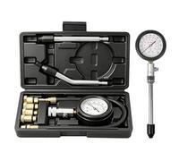 Cylinder Compression Tester - 300 PSI Engine Test Kit, 8-Piece Engine Compression Tester Kit with Quick Connect 0-300 PSI Gauge for Cars, Truck, Motorcycle, & Small GasolineEngines Diagnostic Tool