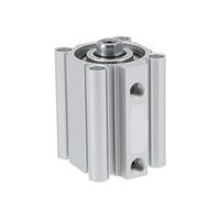 Cylinder CQ2B-12x5/10/15/20/25/30D Double Acting Compact Cylinder Standard Internal Thread Single Rod(Stroke 35mm)