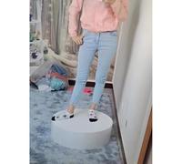 Cylinder Display Stand, Round Block Display Pedestal for Boutique Store Mannequin, Bridal Riser Platform for Event