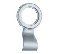 Cylinder DOOR PULL /Front DOOR CYLINDER PULL Fit Yale Lock - 76x45mm - Satin Chrome