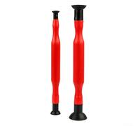 Cylinder Engine Valve Lapping Device with Suction Cup for Manual Grinding and Valve-to-Seat Interface Tuning (red)