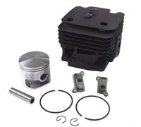 Cylinder for PISTON Kit 577424001 for 64CC EB8500 EBZ8500 Chainsaw, Complete 9-Piece Set with Gaskets for Direct Engine Repair and Replacement