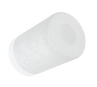 Cylinder Frosted Glass Lampshade for E26 E27 Table Lamp White | Inner Diameter 4.2cm, Cylindrical Shape, Frosted Finish, Easy Install Upgrade for Office Lighting