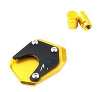 Cylinder Guard Cap Motorcycle Support Extension Plate Kickstand Side Stand Pad Tire valve Cap For Africa Twin XRV750 RD07 XRV 750