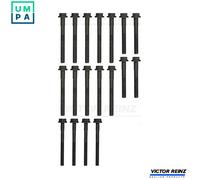CYLINDER HEAD BOLT SET 14-32256-01 FOR LAND ROVER 16/11/23L 4cyl DEFENDER Cabrio