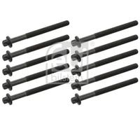 Cylinder Head Bolts fits NISSAN KUBISTAR X76 1.6 03 to 09 K4M752 Set Kit Febi