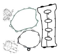 cylinder head gasket Motorcycle Engine Crankcase Cylinder Head Cover Gasket Kits For CBR1000RR 2004 2005 2006 2007