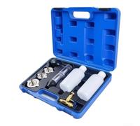 Cylinder Head Leak Tester,Combustion Gas Detector | Quick Diagnostic Kit for Car Truck Motorcycle Engine Cooling System with Rubber Adapters Metal Tool Set