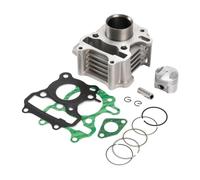 Cylinder Head Piston Assembly For Peugeot 50 For Kisbee | For Speedfight 3 4 For Vivacity For Tweet 4T Cylinder Piston Kit 50cc