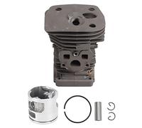 Cylinder Head Piston Kit,Chainsaw Cylinder Head Piston Kit 537320402 Replacement for Husqvarna 455 455E 460 Rancher