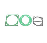 Cylinder Head Sealing Gaskets for Air Pump Repair | 3-piece set, plastic material, seals oil and gas, fits for piston holes, prevents leaks(D)