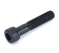 Cylinder Hex Head Cap Screws M10 (Pack of 2) Steel Grade 10.9 Hexagon Socket Allen Key Screw Bolts Thread Fasteners Cylindrical Heavy Duty According to DIN912 Black (10mm x 60mm)