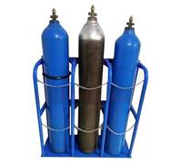 Cylinder Holder Rack Stand, Freestanding Heavy-Duty Gas Cylinder Organizer Shelf, for Storage Oxygen Tank/Propane Tank/Co2 Cylinder/Nitrogen Tank(# 24cm/9.4in-85x30x100cm)