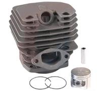 Cylinder Kit 43mm for Zenoah 45cc 4500 Chainsaw Includes Piston Needle Ring Cylinder and Precision Circlips for Maintenance
