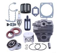 Cylinder Kit 47Mm For MS361 Chainsaw, 1135 020 1211 For Piston Assembly With Bearings Oil Seals, High Performance Replacement