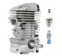 Cylinder Kit, 49MM with Spark, High-Performance Steel Replacement Parts for MS390 MS290 MS310 029 039 Chainsaws, Construction for Heavy-Duty Cutting and Forestry Maintenance