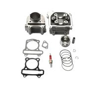 Cylinder Kit For SYM For Symply 50 For Orbit 1 For Fiddle 2 50cc 4T 52mm 105cc Big Bore Racing Cylinder Kit & Head Assembly Piston Rings