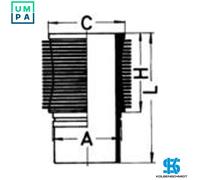 CYLINDER LINER 89083110 FOR F 1L 511 D 0.8L 1cyl F 2L 511 D 1.7L 2cyl