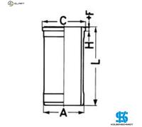 CYLINDER LINER 89568110 FOR MIPR06.20.45B3/20.45C3/20.45A/20.45 9.8L 6cyl