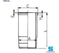 CYLINDER LINER 89588110 FOR MIDR06.23.56A/41/23.56B/41 11.1L 6cyl