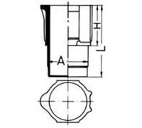 Cylinder liner Finished 89309110 KOLBENSCHMIDT for RENAULT 21 21 Saloon 25 30 20