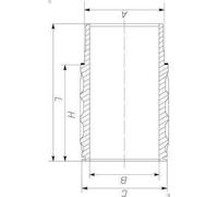 Cylinder Liner MAHLE 061 WN 27 01 for SCANIA T 11.705 2004-2005