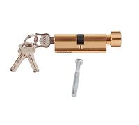 Cylinder Lock Core Aluminum Alloy | for Cabinet/Mailbox (Golden)