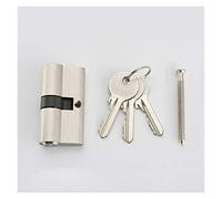 Cylinder Lock, Double Open 60 65 70 Security Brass Key Door Barrel for Bedroom Living Handle