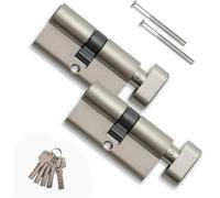 Cylinder Lock for Entry Door Smart 35T/35mm 40T/40mm 70mm 80mm 1pc(X80-D-Y)