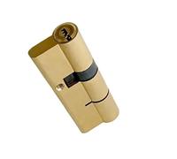 Cylinder Lock Pure Copper AB Lock Core 105mm Cylinder Key Anti-Theft Entrance Brass Door Single Row(2pcs 105(32.5-72.5))