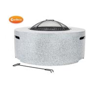 Cylinder Mgo Fire Pit Charcoal