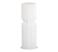 Cylinder Pillar Candle Mould, Strip Silicone Candle Moulds - Geometric Abstract Decorative Striped Shapes, Moulds for Making Scented Candles, Aesthetic Shapes with Striped Columns, SPI